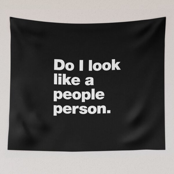 Item preview, Do I look like a people person. designed and sold by chestify.