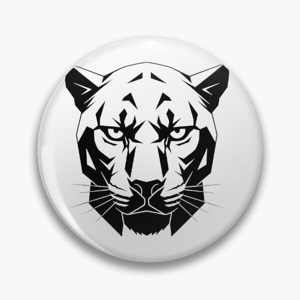 Item preview, Geometric Jaguar Face designed and sold by Art Bloom Studio.