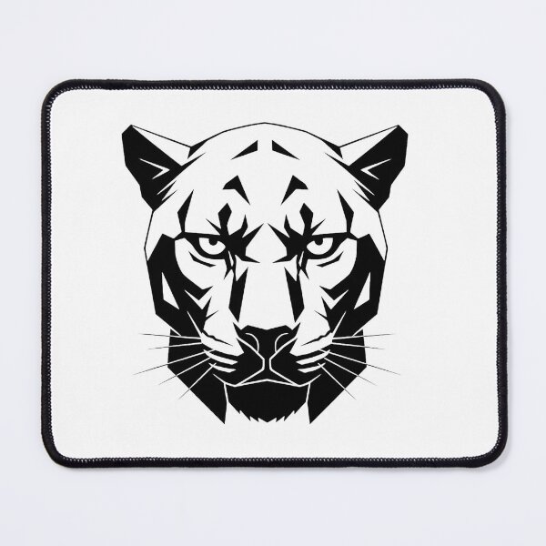 Item preview, Geometric Jaguar Face designed and sold by Art Bloom Studio.