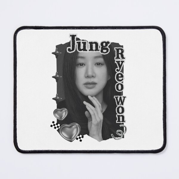 Item preview, Jung Ryeo-won (정려원) Korean actress South Korean celebrity K-drama star Korean film n Black and White Collage Digital Art Portrait designed and sold by AJUNICE STUDIO.