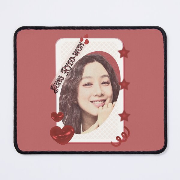 Item preview, Jung Ryeo-won (정려원) Korean actress South Korean celebrity K-drama star Korean film illustration Red Aesthetic Collage Design designed and sold by AJUNICE STUDIO.