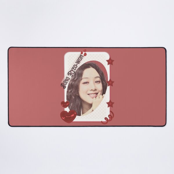 Item preview, Jung Ryeo-won (정려원) Korean actress South Korean celebrity K-drama star Korean film  illustration Red Aesthetic Collage Design designed and sold by AJUNICE STUDIO.