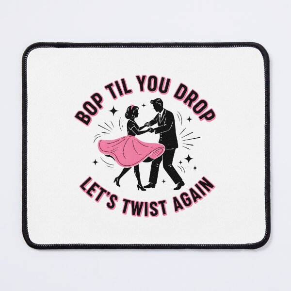 Item preview, Bop Til You Drop: Vintage 50s Swing Dance Retro Music Art designed and sold by DailyVibesMerch.