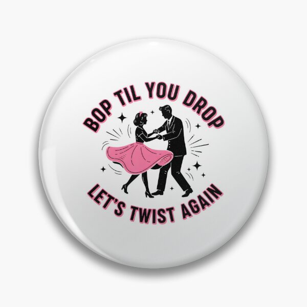 Item preview, Bop Til You Drop: Vintage 50s Swing Dance Retro Music Art designed and sold by DailyVibesMerch.