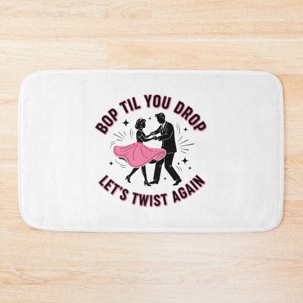 Item preview, Bop Til You Drop: Vintage 50s Swing Dance Retro Music Art designed and sold by DailyVibesMerch.