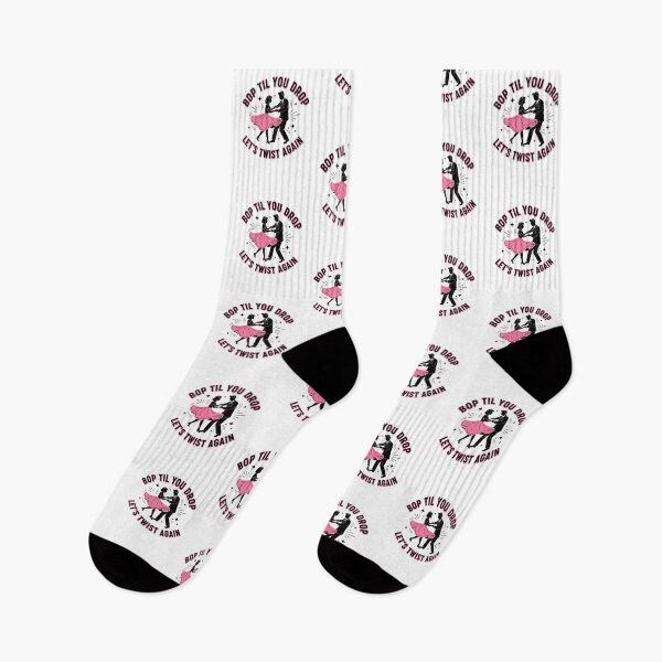 Item preview, Bop Til You Drop: Vintage 50s Swing Dance Retro Music Art designed and sold by DailyVibesMerch.