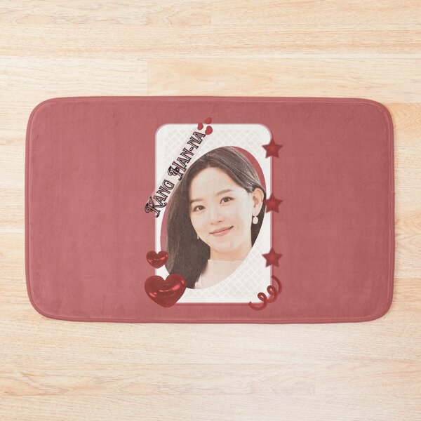 Item preview, Kang Han-na (강한나) Actriz coreana Celebridad surcoreana Estrella de K-drama Ilustración de película coreana Diseño de collage estético rojo designed and sold by AJUNICE STUDIO.