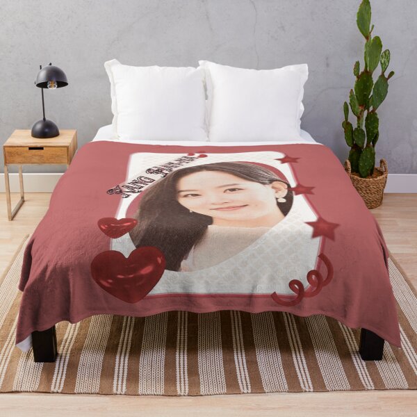 Item preview, Kang Han-na (강한나) Korean actress South Korean celebrity K-drama star Korean film  illustration Red Aesthetic Collage Design designed and sold by AJUNICE STUDIO.