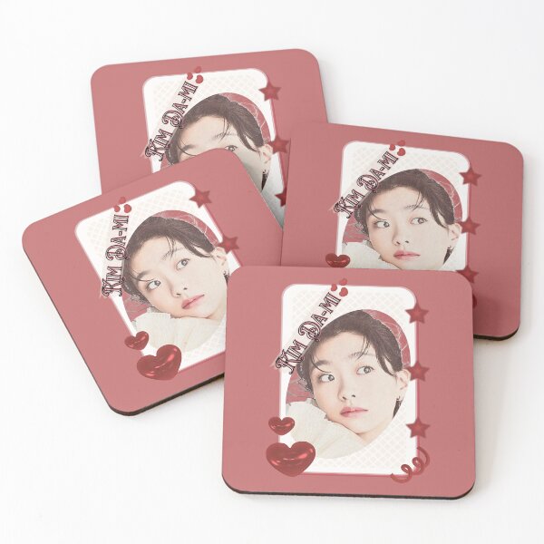 Item preview, Kim Da-mi (김다미) Korean actress South Korean celebrity K-drama star Korean film  illustration Red Aesthetic Collage Design designed and sold by AJUNICE STUDIO.