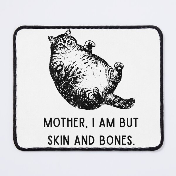 Item preview, Mother I Am But Skin And Bones Dark Humor Art designed and sold by PonyRoniku.