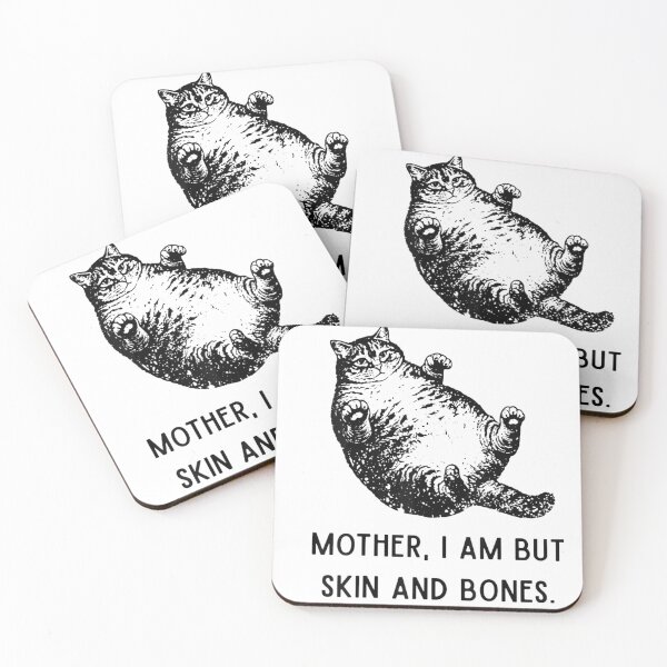 Item preview, Mother I Am But Skin And Bones Dark Humor Art designed and sold by PonyRoniku.