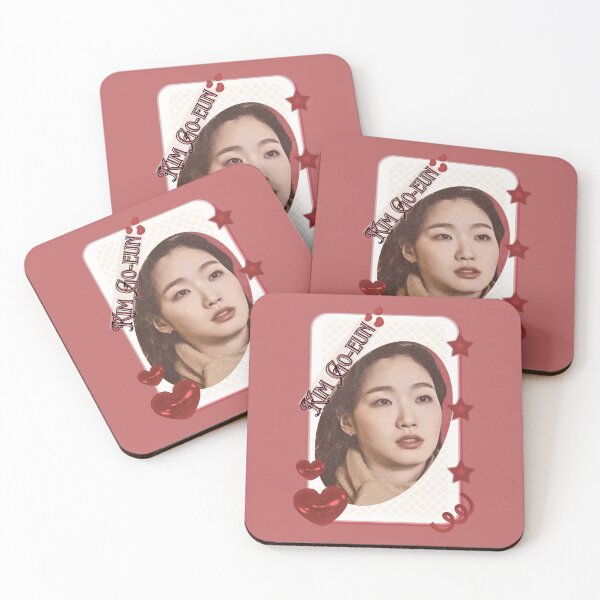 Item preview, Kim Go-eun (김고은) Korean actress South Korean celebrity K-drama star Korean film  illustration Red Aesthetic Collage Design designed and sold by AJUNICE STUDIO.