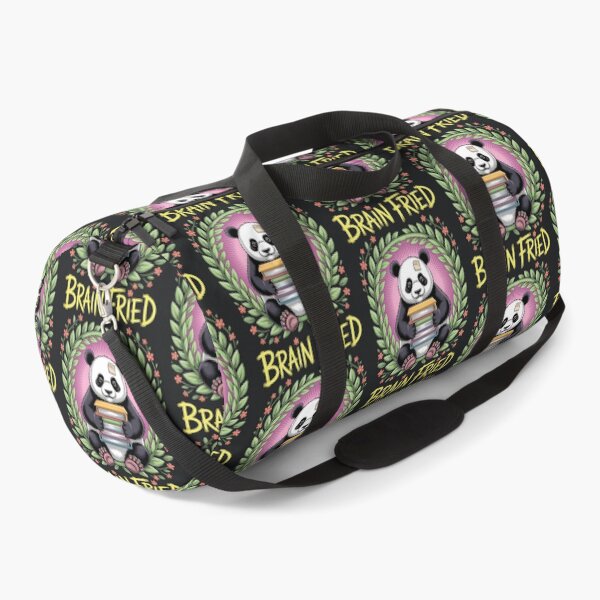 Item preview, Brain Fried – Cute Funny Panda Sarcastic Study Burnout Humor designed and sold by Taans-Creation.