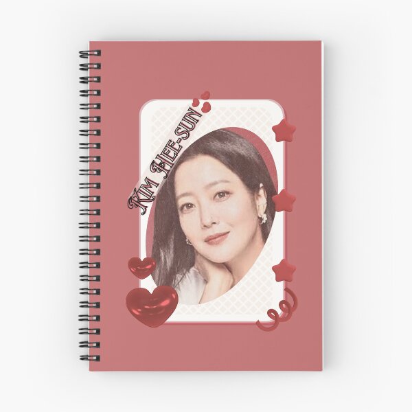 Item preview, Kim Hee-sun (김희선) Korean actress South Korean celebrity K-drama star Korean film  illustration Red Aesthetic Collage Design designed and sold by AJUNICE STUDIO.