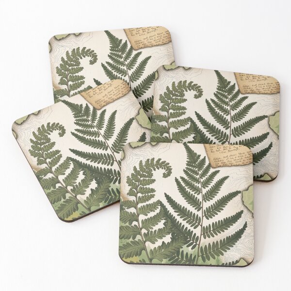 Item preview, Vintage Botanical Fern Journal Illustration designed and sold by CharlieDesings.