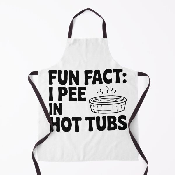 Item preview, Fun Fact: I Pee in Hot Tubs designed and sold by Frank Ring.