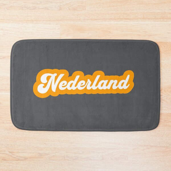 Item preview, Nederland (Netherlands) - orange script designed and sold by mooskdesign.