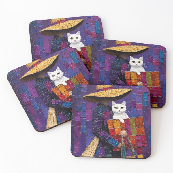 Item preview, Cat Going Shopping designed and sold by TheDarkWardrobe.