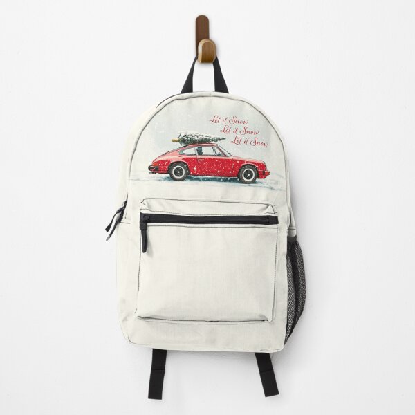 Item preview, Let it snow sports car 911 964 Winter Snowy Christmas Tree designed and sold by blackdogshop.