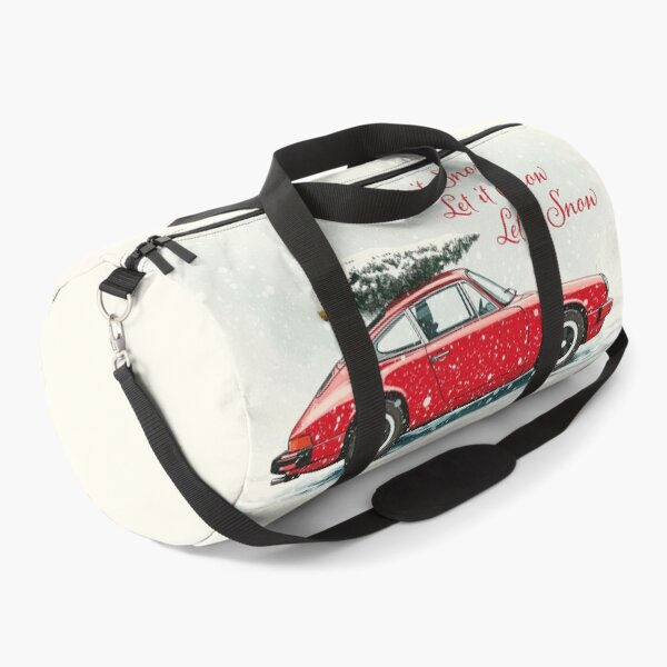 Item preview, Let it snow sports car 911 964 Winter Snowy Christmas Tree designed and sold by blackdogshop.