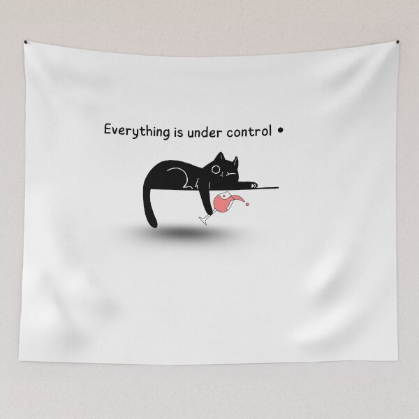 Item preview, Sarcastic Cat Humor Illustration designed and sold by mon369000.