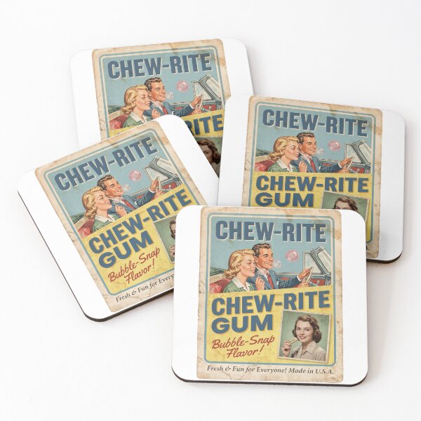 Item preview, Bubble Joyride: Retro Fun with Chew-Rite Flavor designed and sold by ForeverPrintsOK.