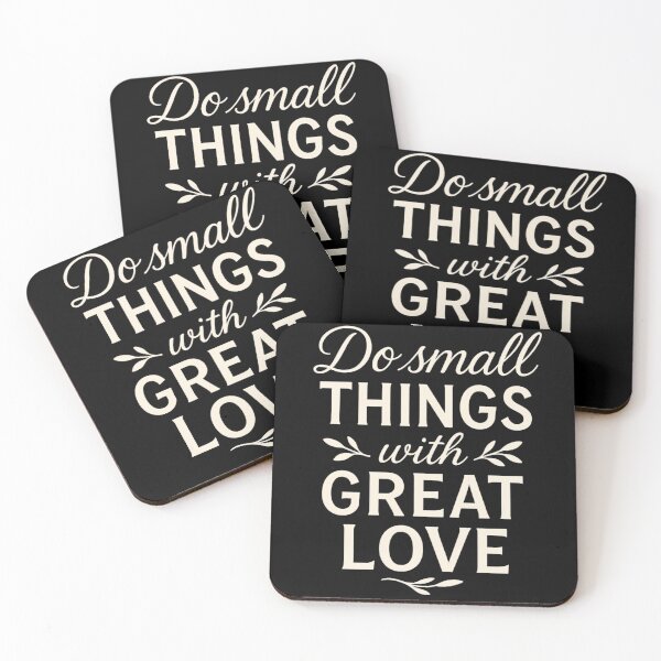 Item preview, Do Small Things With Great Love - Mother Teresa Quotes designed and sold by ZBIFBOUETLA.