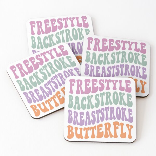 Item preview, Freestyle Backstroke Breaststroke Butterfly designed and sold by stephenflashart.