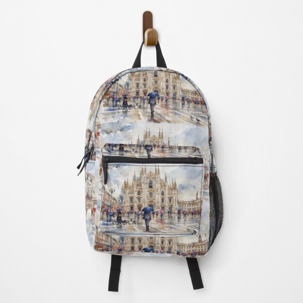 Item preview, Rainy Duomo di Milano Watercolor designed and sold by caracatita75.