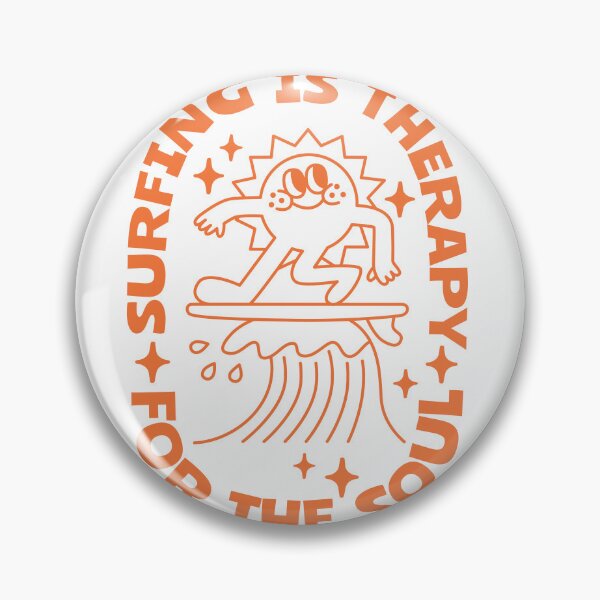Item preview, Surfing is therapy for the soul. designed and sold by monkik.