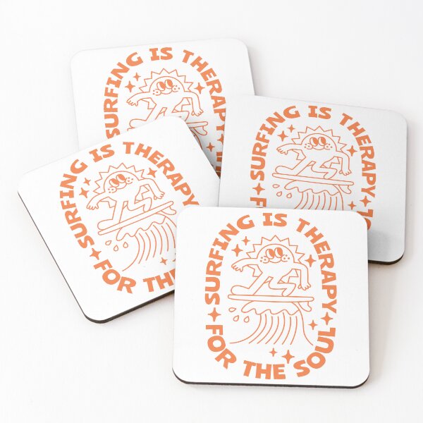Item preview, Surfing is therapy for the soul. designed and sold by monkik.