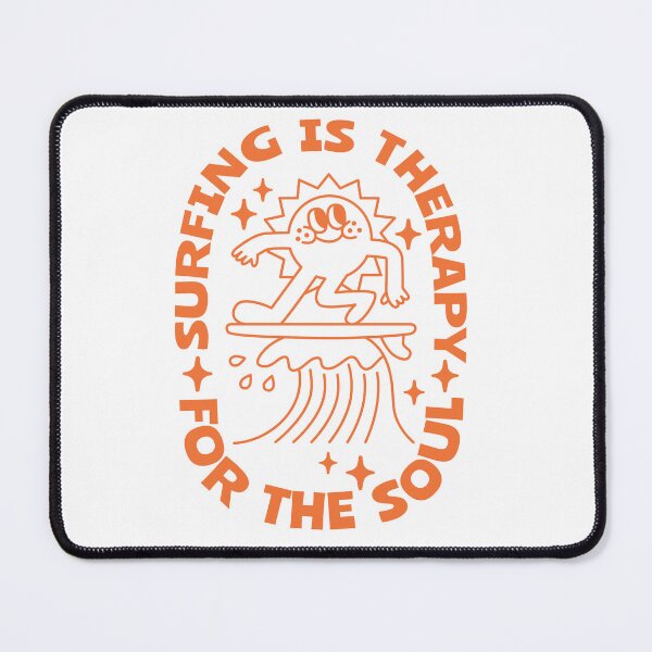 Item preview, Surfing is therapy for the soul. designed and sold by monkik.