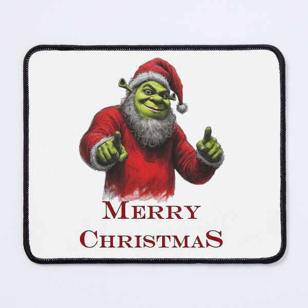 Item preview, Merry Christmas Shrek designed and sold by Bossy Box.