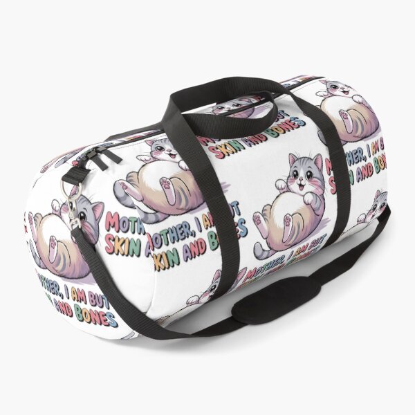 Item preview, Mother, I Am But Skin and Bones Funny Cat Mom Cat Lover designed and sold by BLZART.