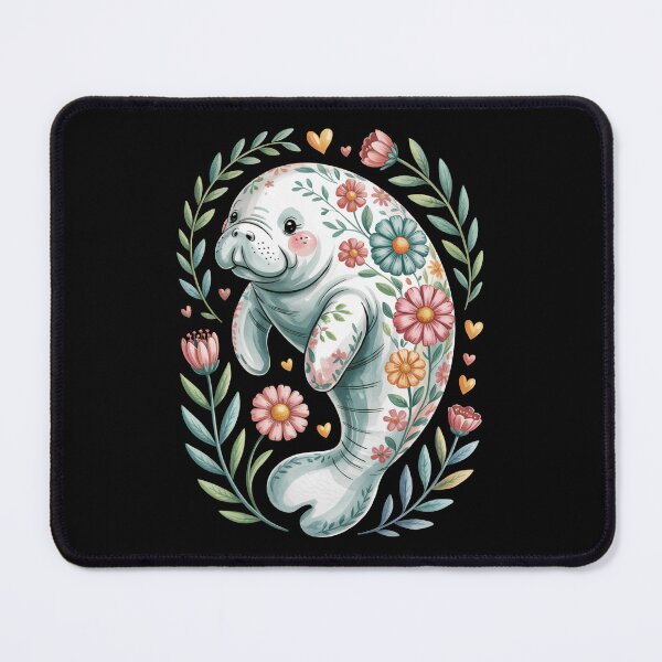 Item preview, Floral Manatee designed and sold by jkrphoto.