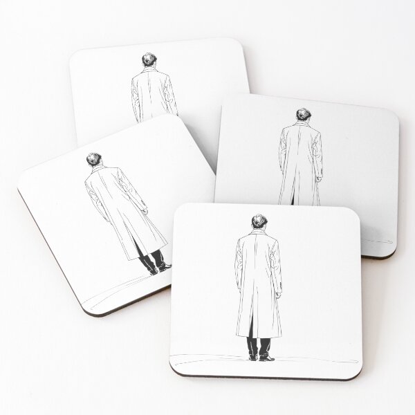 Item preview, Minimalist Back View Man Line Art — Noir Figure Illustration  designed and sold by Visualynx.