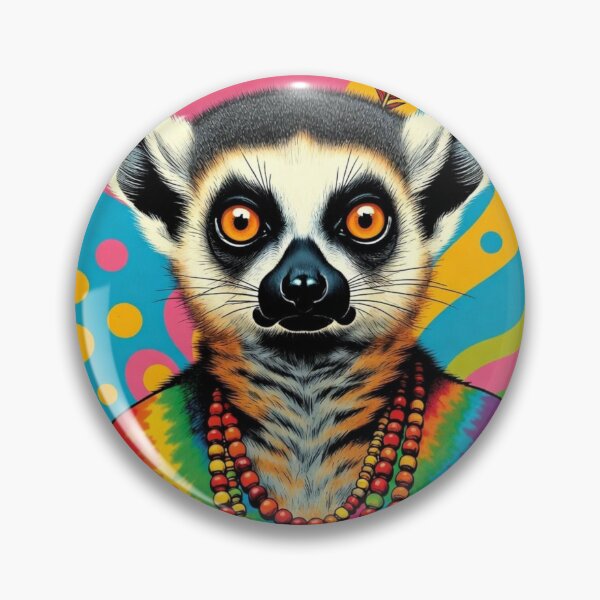 Item preview, "Hippie Lemur – Psychedelic Guitar Vibes"   designed and sold by Dogandesighn.