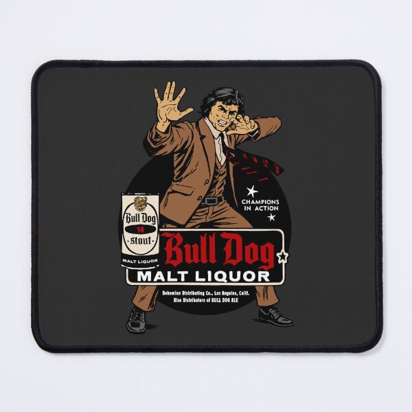 Item preview, Vintage Bulldog Malt Liquor Karate Adventure Guy designed and sold by Kujo Dangerous Vintage.