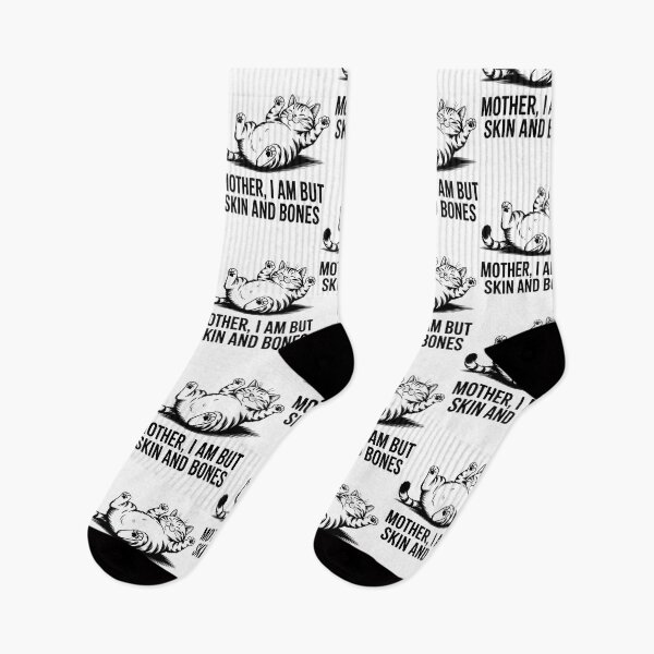 Item preview, Mother, I Am But Skin and Bones Funny Cat Mom Cat Lover designed and sold by BLZART.