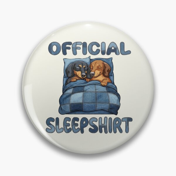 Item preview, Dachshund Wiener Dogs PJs Denim Patches Official Sleepshirt designed and sold by SunfullyYours.