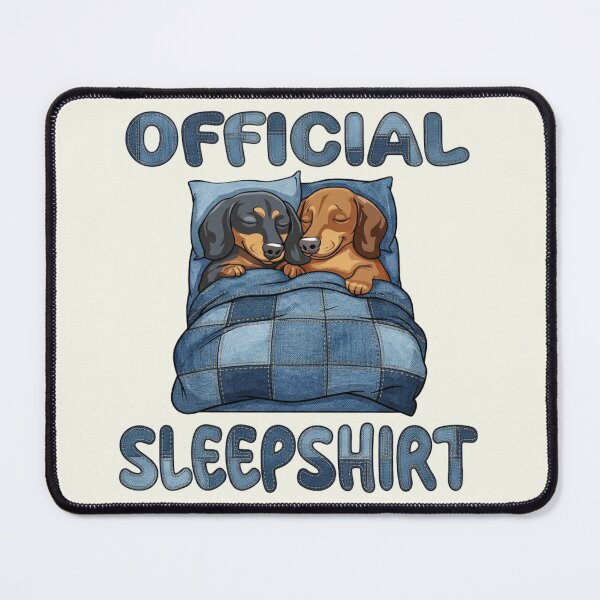 Item preview, Dachshund Wiener Dogs PJs Denim Patches Official Sleepshirt designed and sold by SunfullyYours.