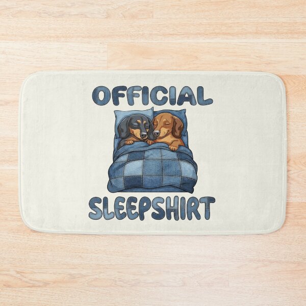 Item preview, Dachshund Wiener Dogs PJs Denim Patches Official Sleepshirt designed and sold by SunfullyYours.
