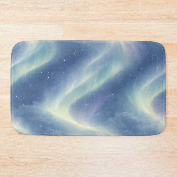 Item preview, Aurora Veil Pattern – Alaska Borealis Seamless Night Sky Design designed and sold by Alaska Magick.