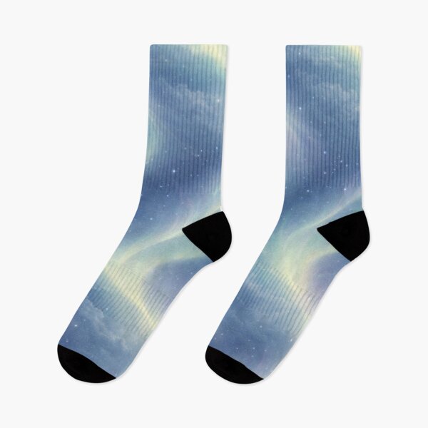 Item preview, Aurora Veil Pattern – Alaska Borealis Seamless Night Sky Design designed and sold by Alaska Magick.