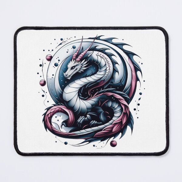 Item preview, Modern Dragon Emblem designed and sold by WhereHopeBlooms.
