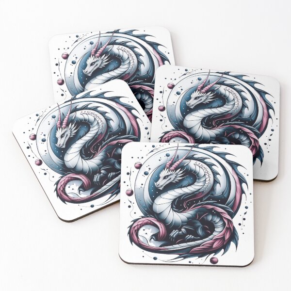 Item preview, Modern Dragon Emblem designed and sold by WhereHopeBlooms.