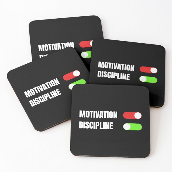 Item preview, Motivation Vs Discipline designed and sold by Dondonmart.