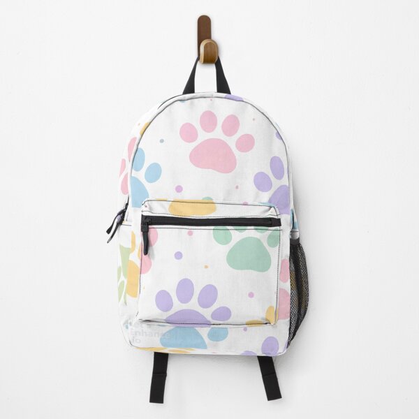 Item preview, Colorful Rainbow Paw Prints Pattern Sticker designed and sold by DesignEG.