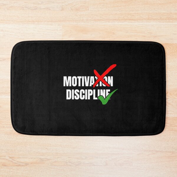 Item preview, Motivation Vs Discipline designed and sold by Dondonmart.