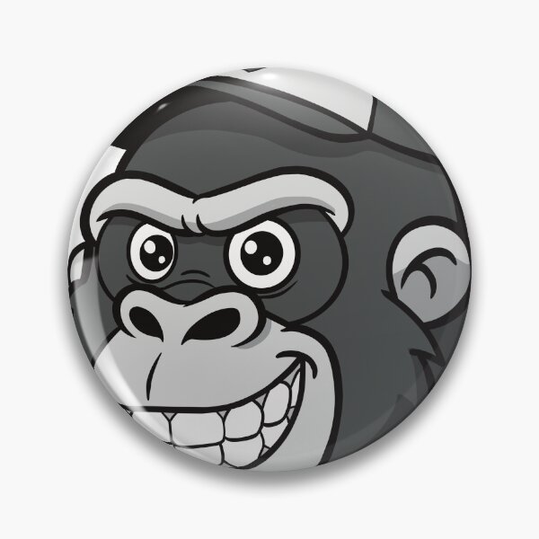 Item preview, Funny Gorilla Meme Wearing Cap Cartoon designed and sold by holywarter.